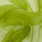 1 Yard Peridot Green Silk Organza Fabric Lightweight Flowing Material for Couture and Gowns 44 Inch Width